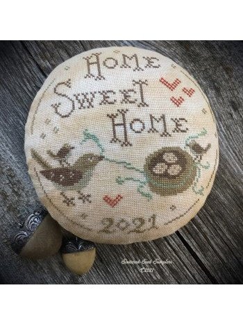 Scattered Seeds Samplers - Home Sweet Home Pinkeep