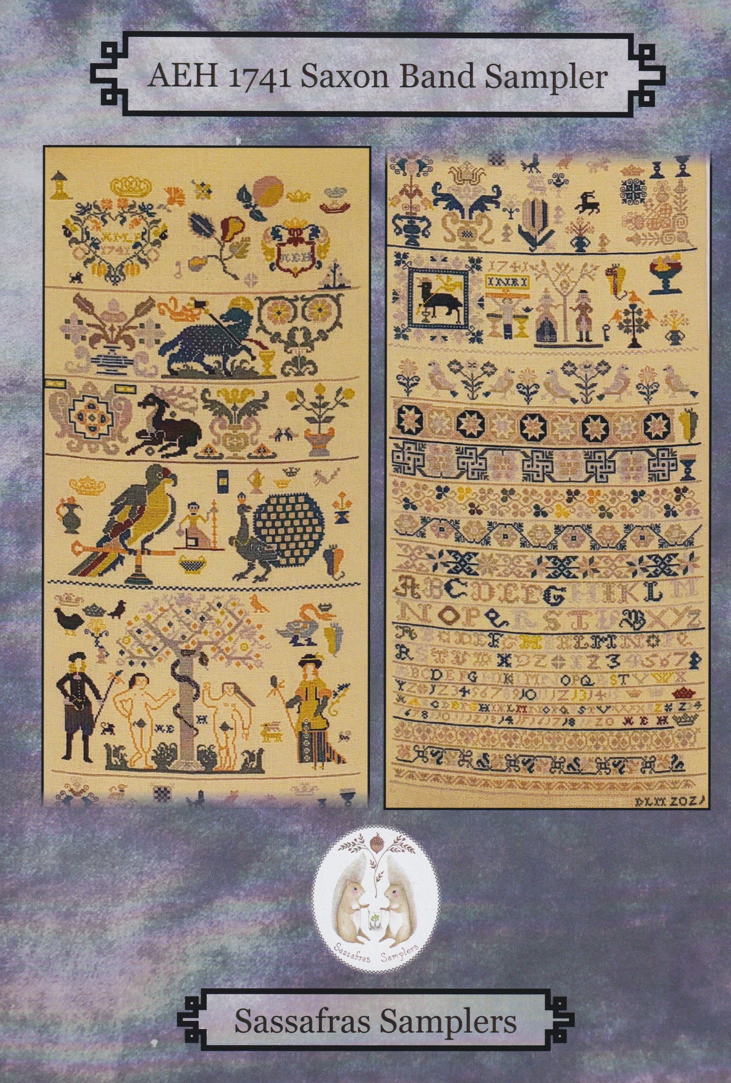 Sassafras Samplers - AEH 1741 Saxon Band Sampler