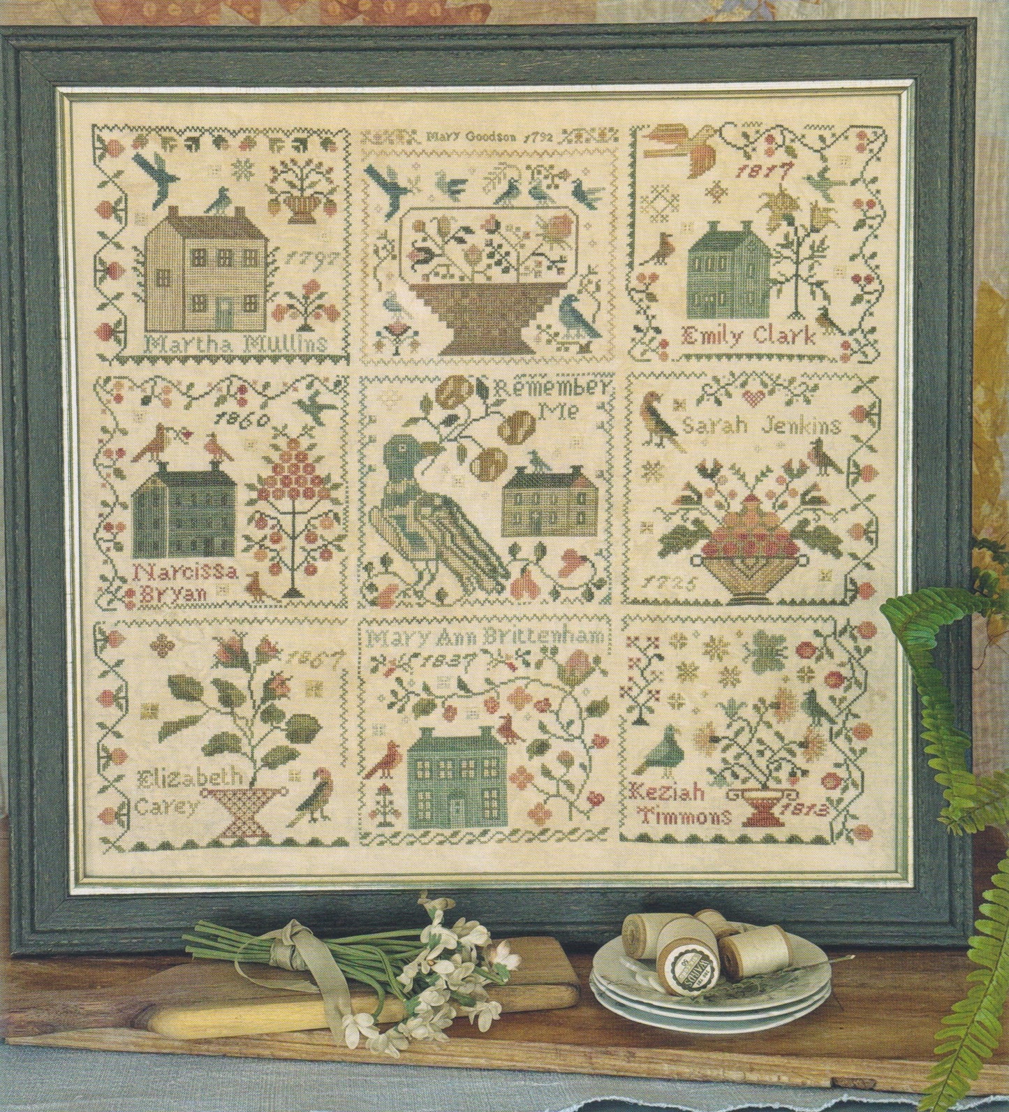 HDF Vikki Clayton-Dyer Silk - Blackbird Designs Remember Me