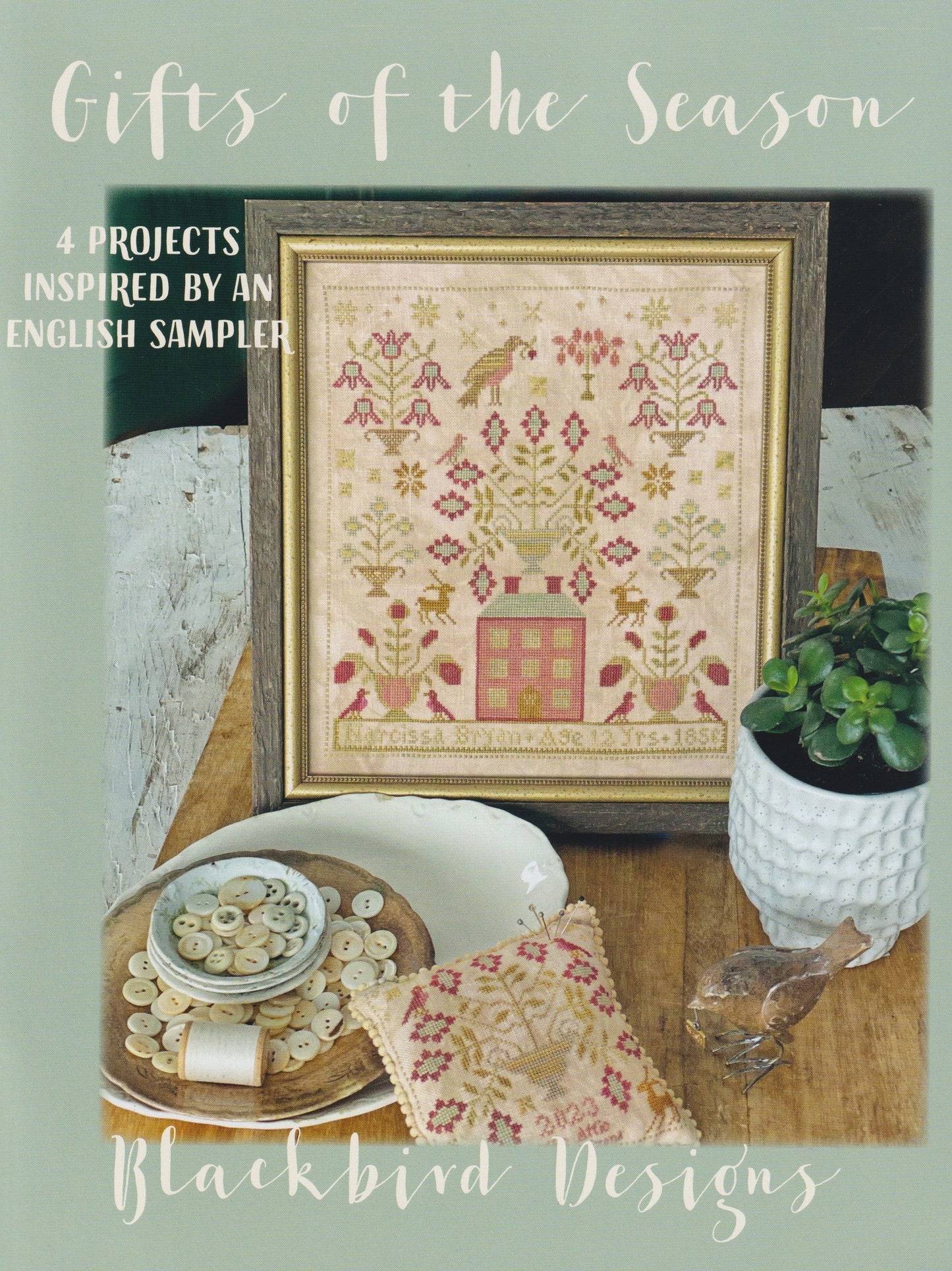 HDF Vikki Clayton-Dyer Silk - Blackbird Designs Gifts of the Season