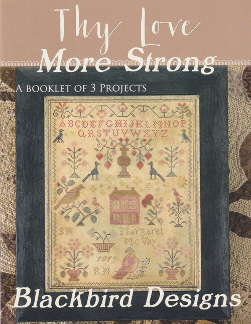 HDF Vikki Clayton-Dyer Silk - Blackbird Designs Thy Love More Strong