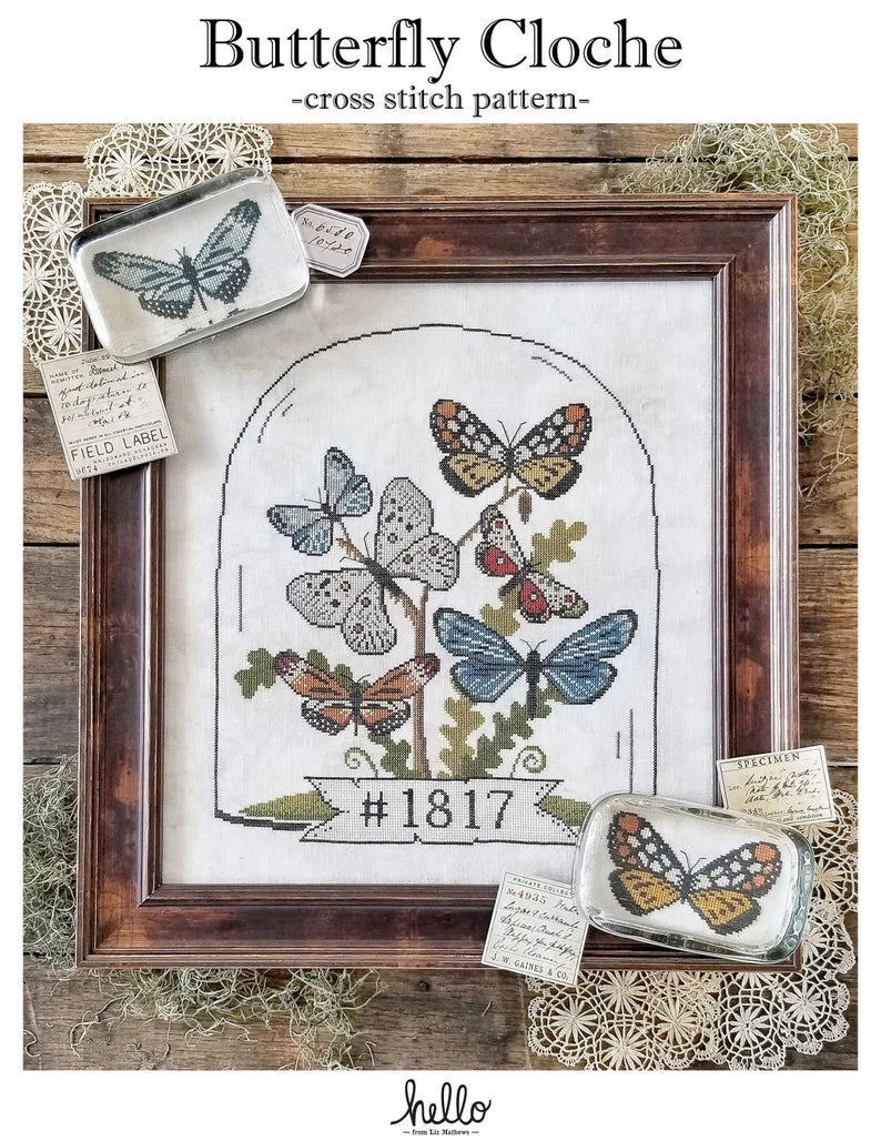 Hello from Liz Mathews - Butterfly Cloche