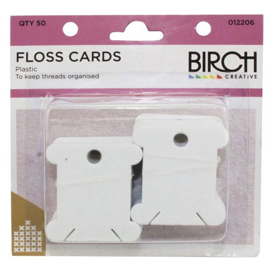 Floss Cards - Plastic Pk 50