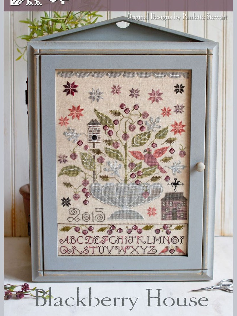 HDF Vikki Clayton-Dyer Silk - Plum Street Samplers Blackberry House