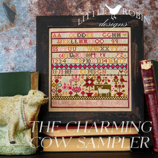 Little Robin Designs - The Charming Cow Sampler
