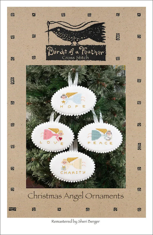 Birds of a Feather - Christmas Angel Ornaments