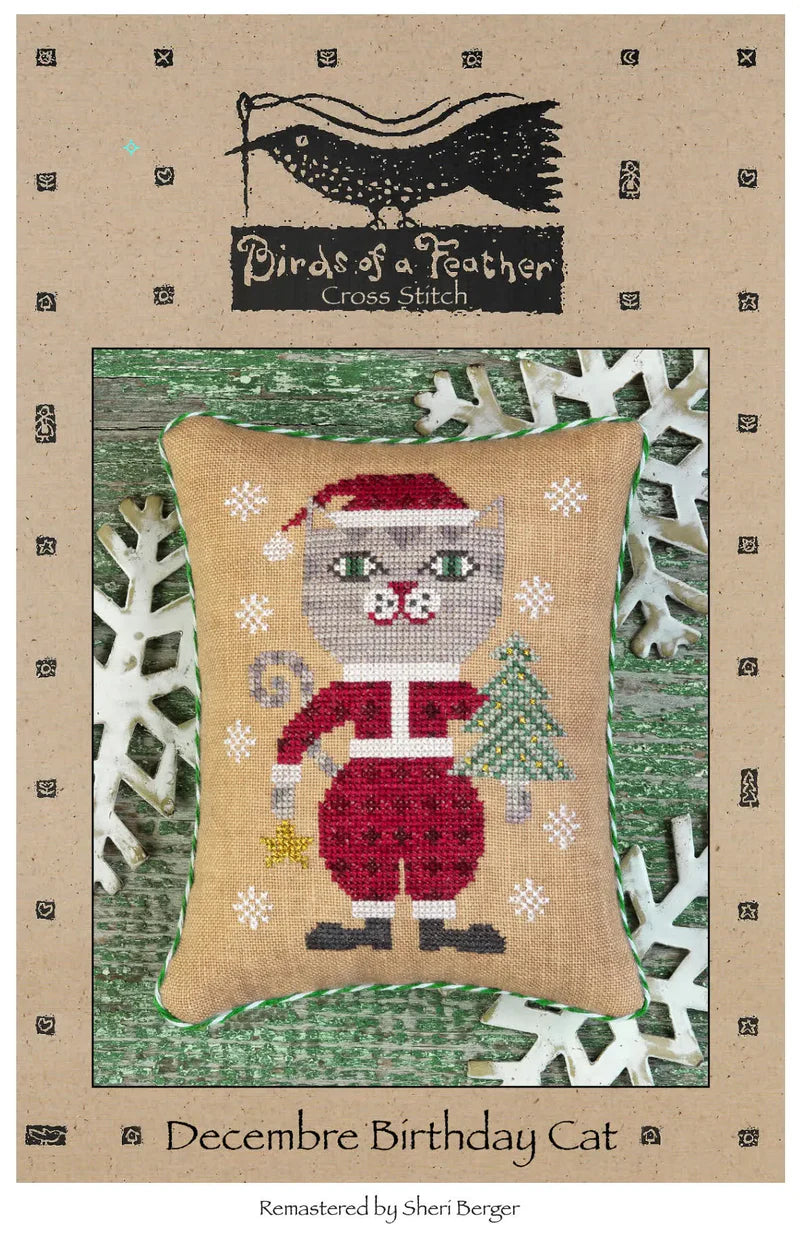 Birds of a Feather - Decembre Birthday Cat