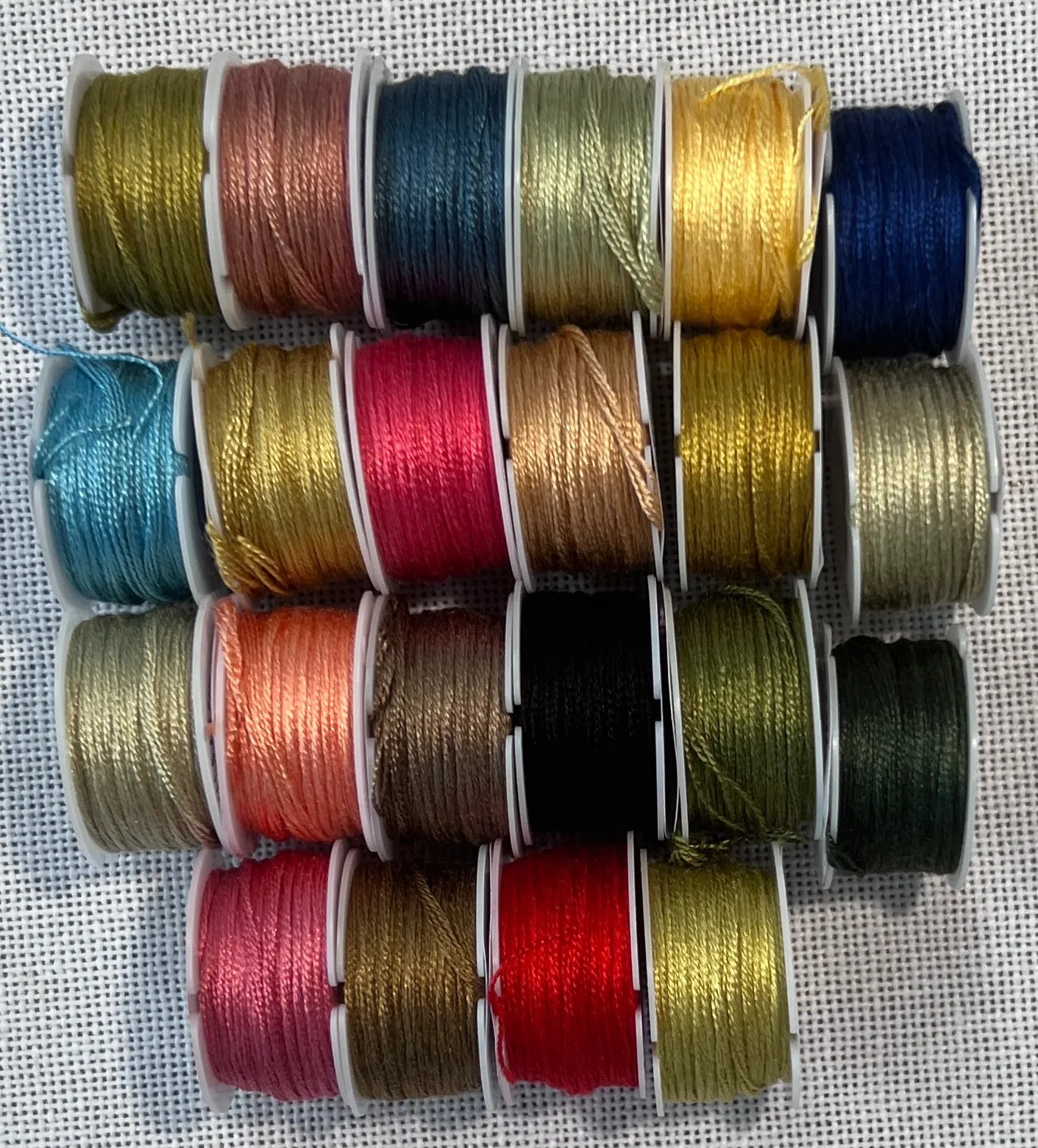 HDF Vikki Clayton-Dyer Silk - Hands Across the Seas Samplers Margaret Ferguson