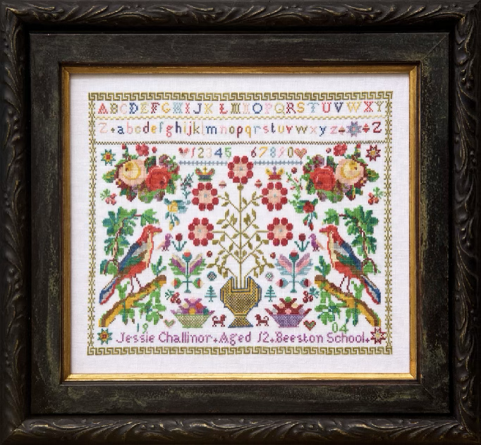 HDF Vikki Clayton-Dyer Silk - Hands Across the Sea Jessie Challinor 1904 - Vibrant
