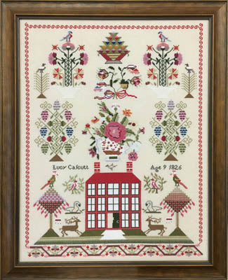 HDF Vikki Clayton-Dyer Silk - Just Stitching Along Miss Lucy Calcutt 1826