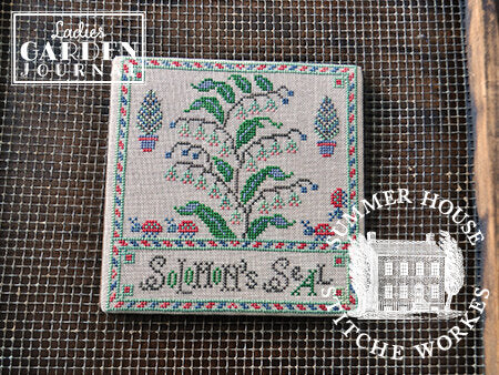 Summer House Stitche Workes - Ladies Garden Journal Series and Finishing Kit; #1-6