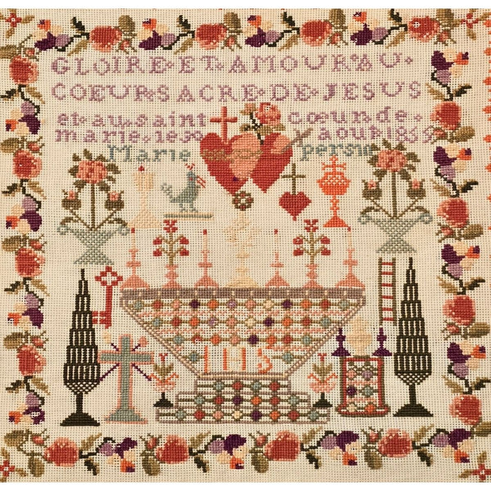 The Wishing Thorn - Marie Persin Sampler 1855