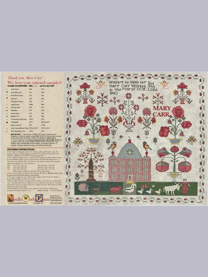 NeedleWork Press - Mary Carr