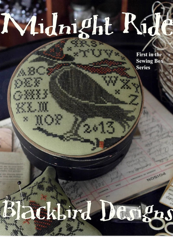 HDF Vikki Clayton-Dyer Silk - Blackbird Designs Midnight Ride