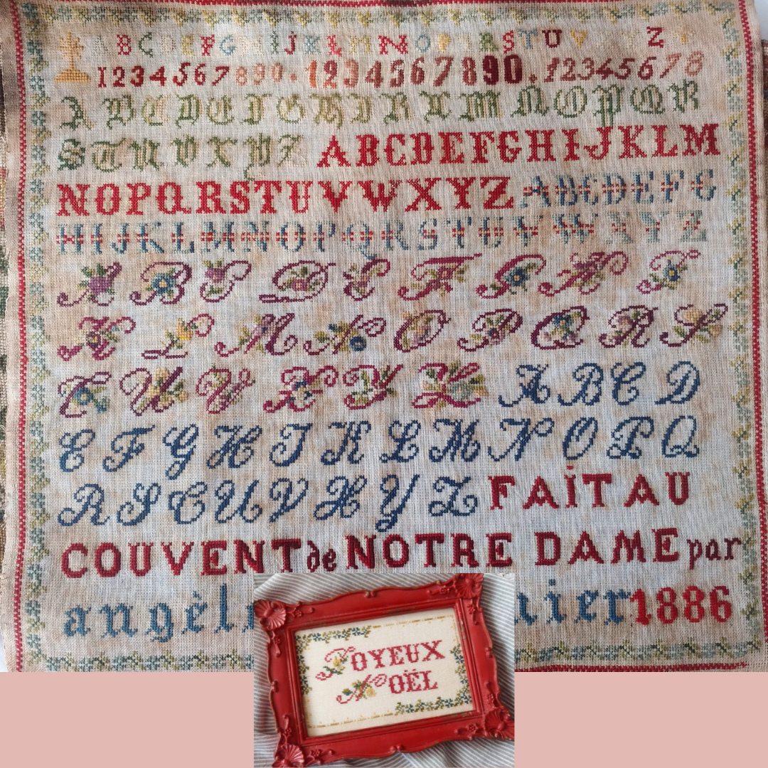 Mojo Stitches - Notre Dame Alphabets & Joyeux Noel