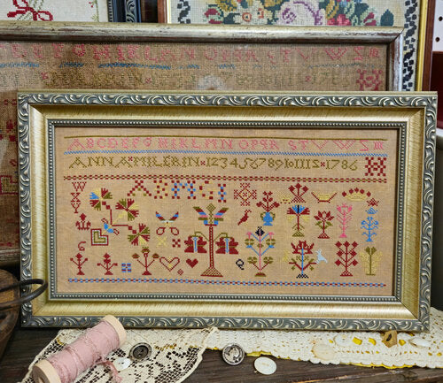 Quaint Rose Needlearts - Anna Milerin 1786
