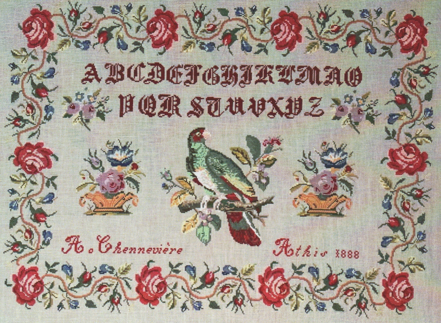HDF Vikki Clayton-Dyer Silk - Reflets de Soie Angèle Chennevière 1888