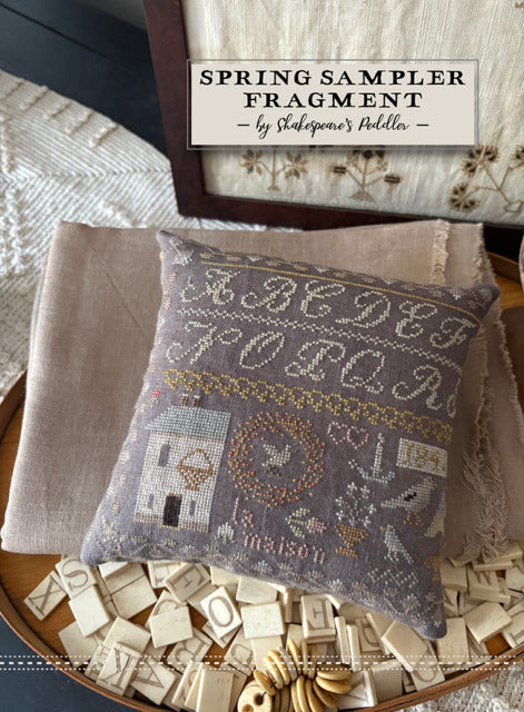 Shakespeare's Peddler - Spring Sampler Fragment