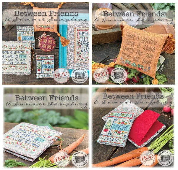 Hands On Designs & Summer House Stitche Workes - Between Friends: A Summer Sampling
