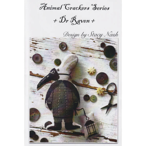 Stacy Nash Designs - Animal Crackers Series: Dr Raven