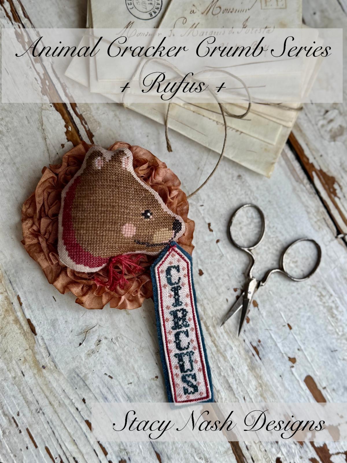 Stacy Nash Designs - Animal Crackers Crumbs Series: Rufus