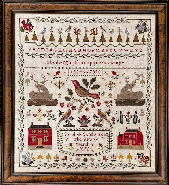 The Scarlett House - Sarah A. Sanderson 1872