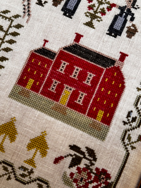 The Scarlett House - Sarah A. Sanderson 1872