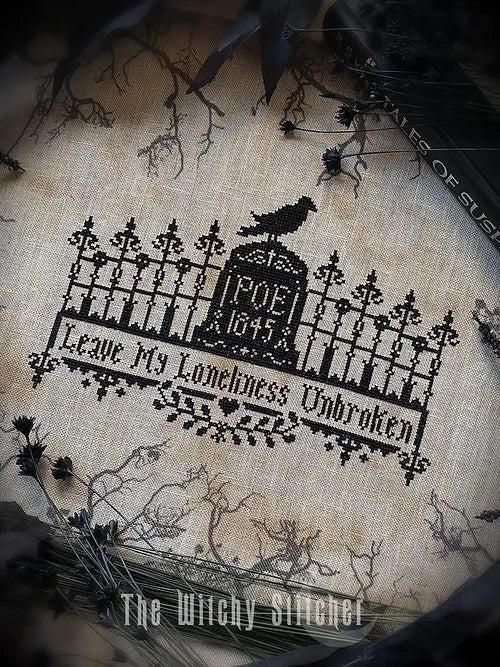 The Witchy Stitcher - Poe - The Raven