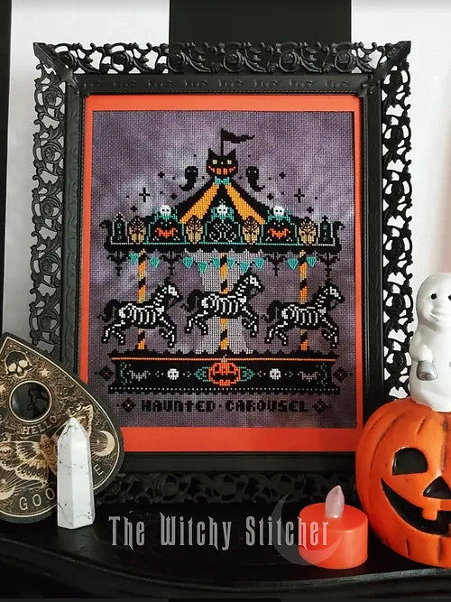 The Witchy Stitcher - Vintage Halloween Carousel