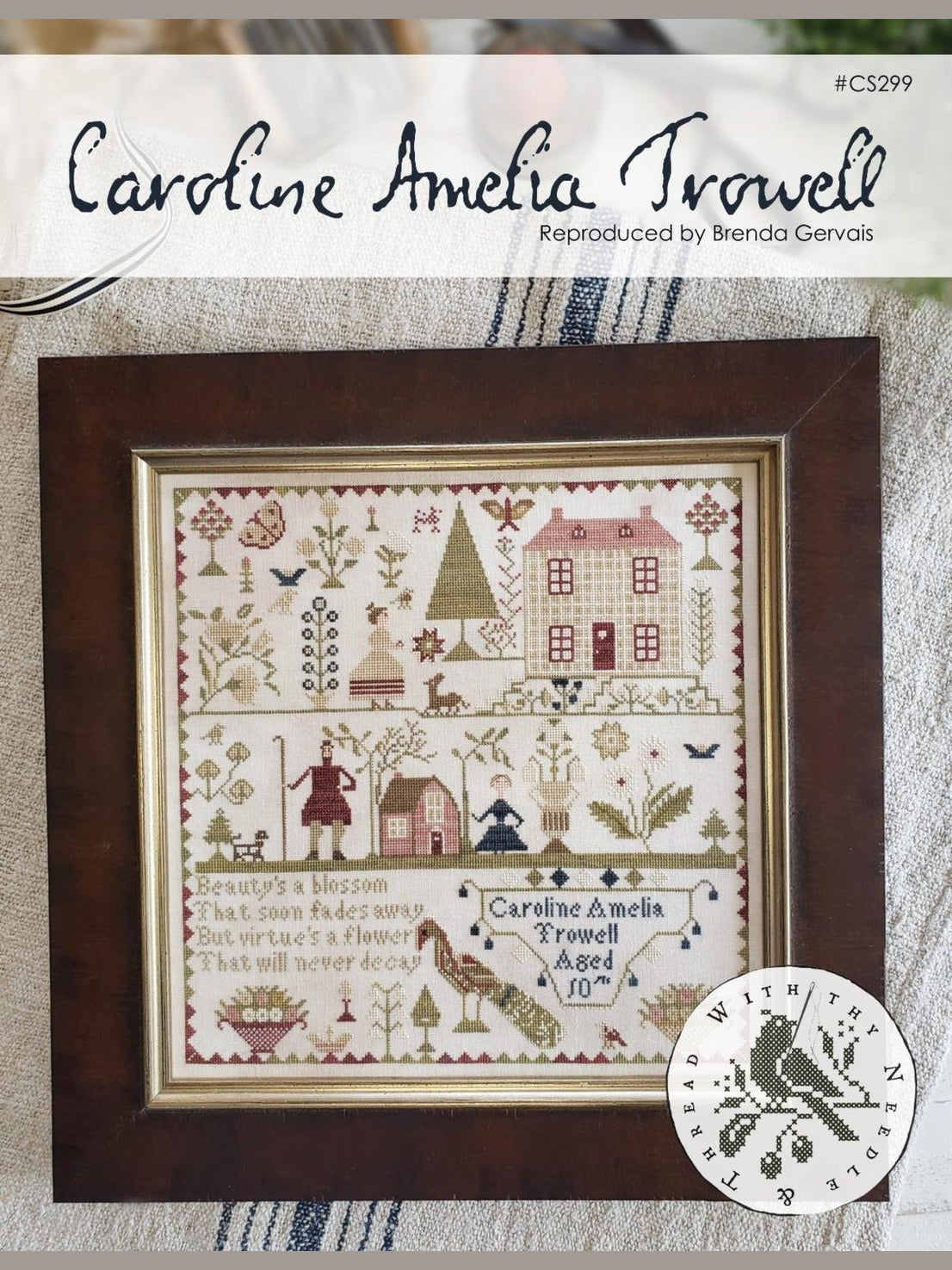HDF Vikki Clayton-Dyer Silk - With Thy Needle & Thread Caroline Amelia Trowell