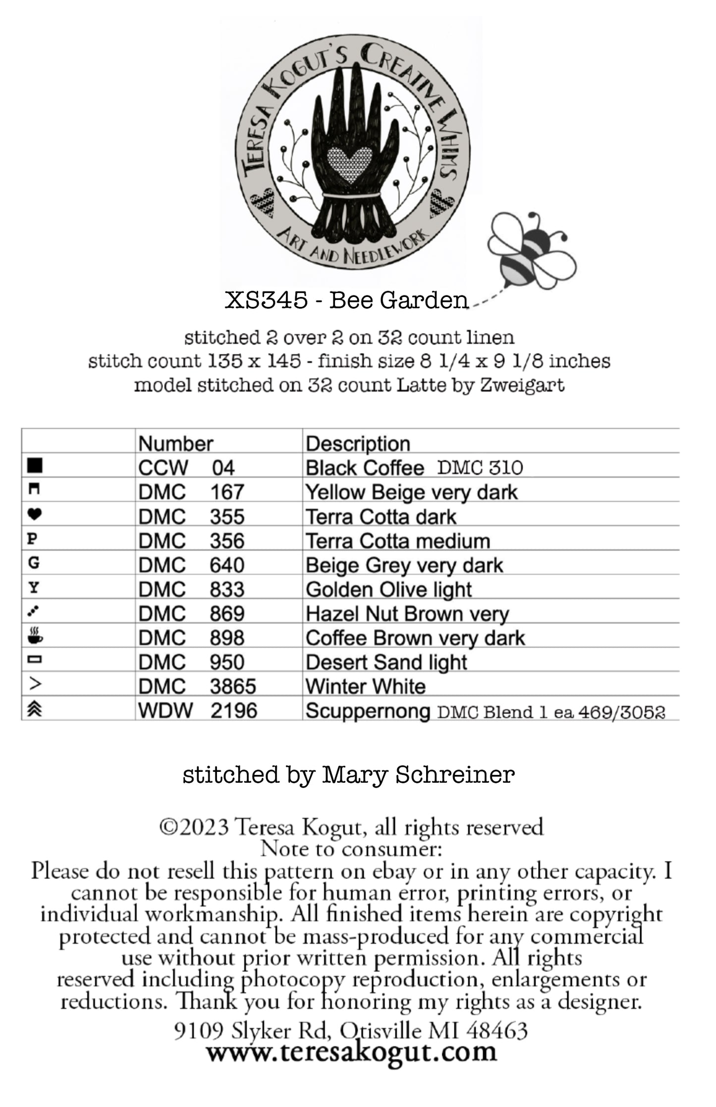 Teresa Kogut - Bee Garden