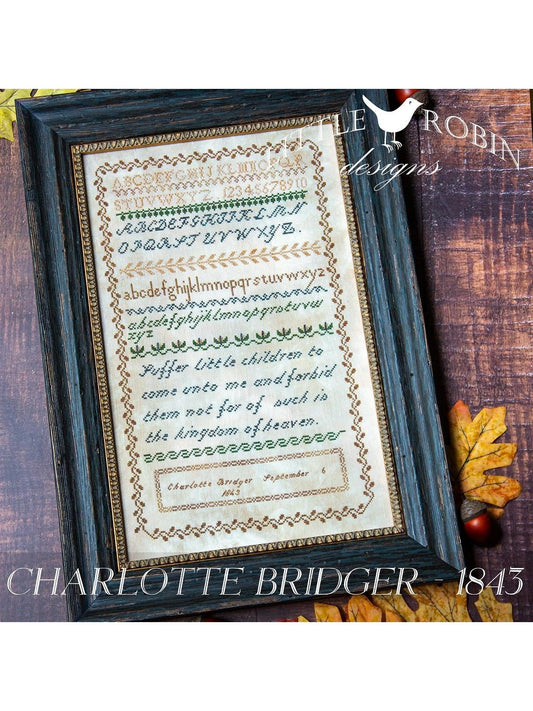 Little Robin Designs - Charlotte Bridger 1843