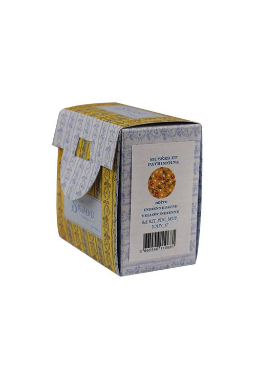 Sajou- Yellow Indienne round box Kit - Museum and Heritage Collection