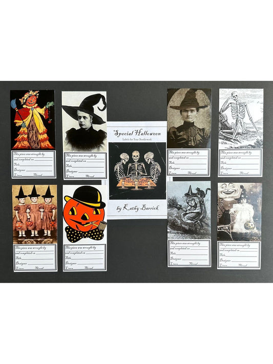 Kathy Barrick - Special Halloween Project Labels