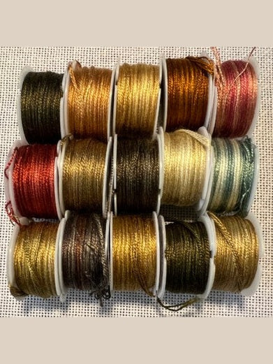 HDF Vikki Clayton-Dyer Silk - Blackbird Designs Humming of the Bees