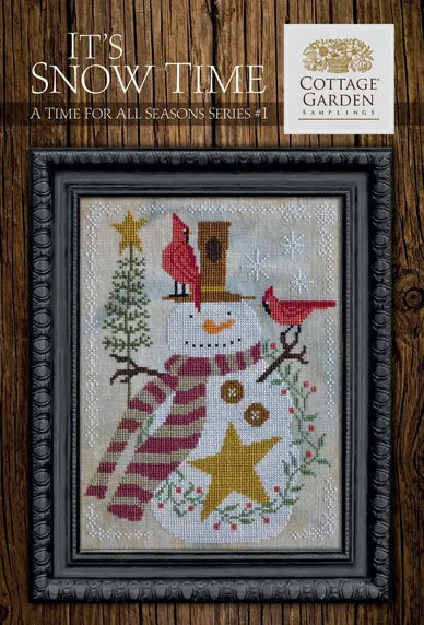 Cottage Garden Samplings - A Time for All Seasons #1 It's Snow Time