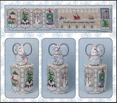 Just Nan - Winter Mouse Scissor Roll