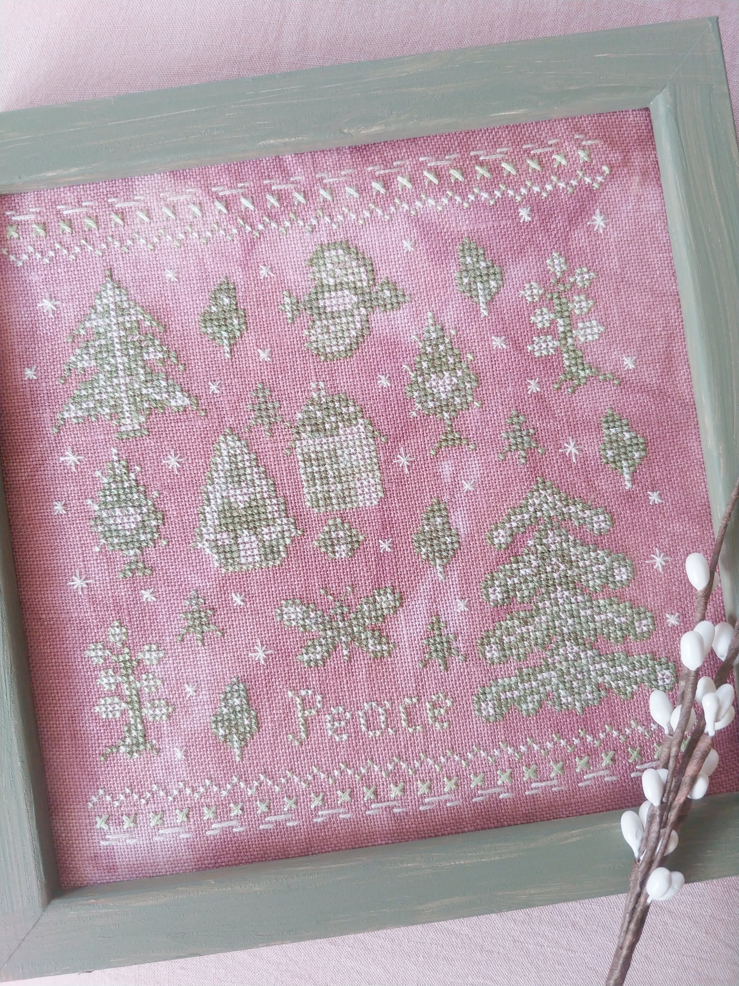 Mojo Stitches -Peace on Earth, Goodwill to All