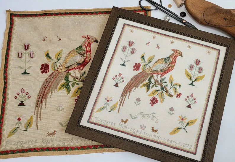 Quaint Rose Needlearts - Margaret Hull 1872