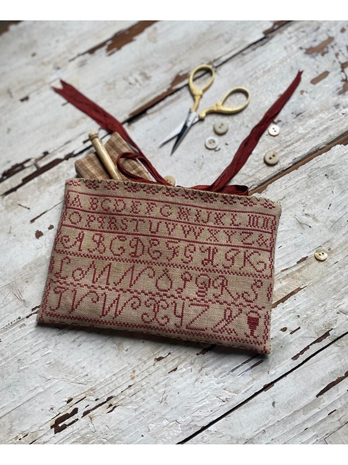 Stacy Nash Designs- Mary Robards Sampler Pocket