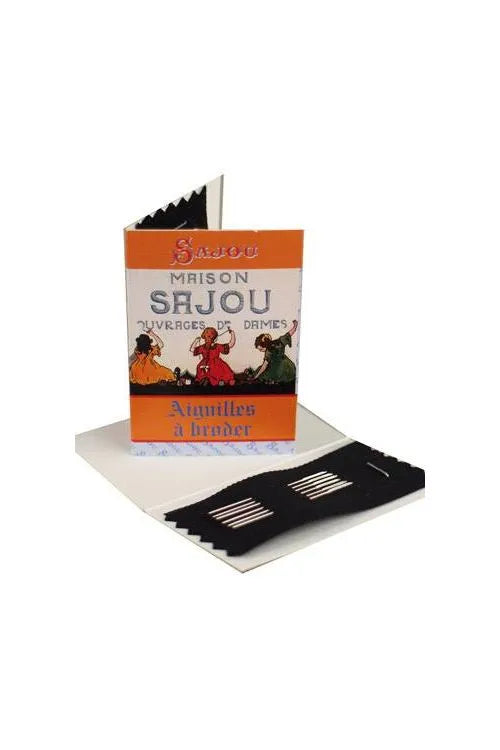 Sajou Girls Booklet - 6 Asst. Embroidery Needles