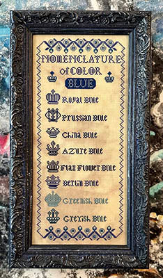 Kathy Barrick - Nomenclature Of Color - Blue