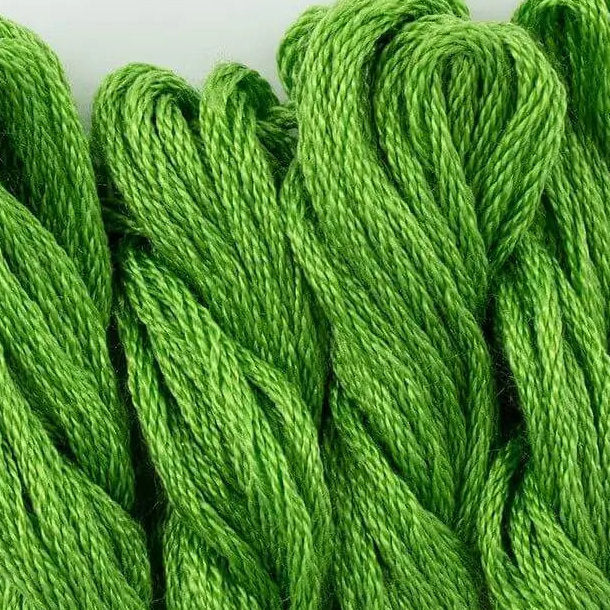 Needlepoint Inc. Silk - NPI 411 Chartreuse Range