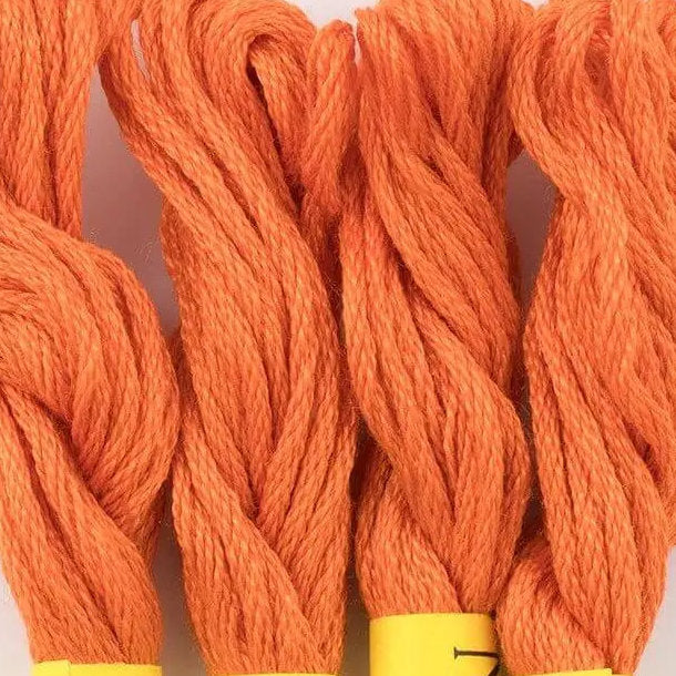 Needlepoint Inc. Silk - NPI 441 Persimmon Red Range