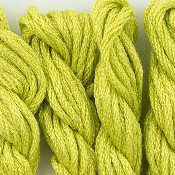 Needlepoint Inc. Silk - NPI 653 Acid Green Range