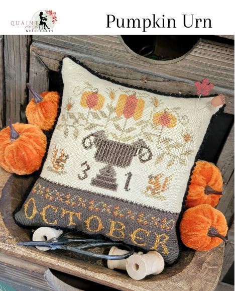Quaint Rose Needlearts - Pumpkin Urn
