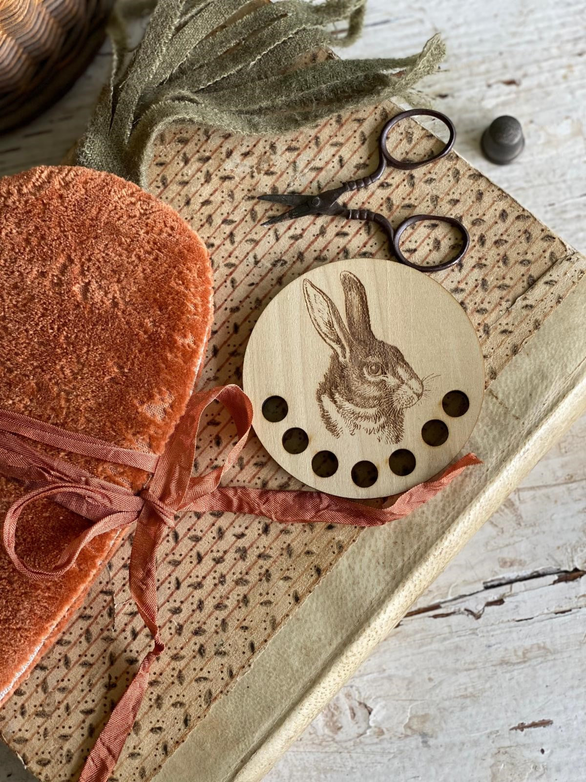 Stacy Nash Primitives - Rabbit Thread Board