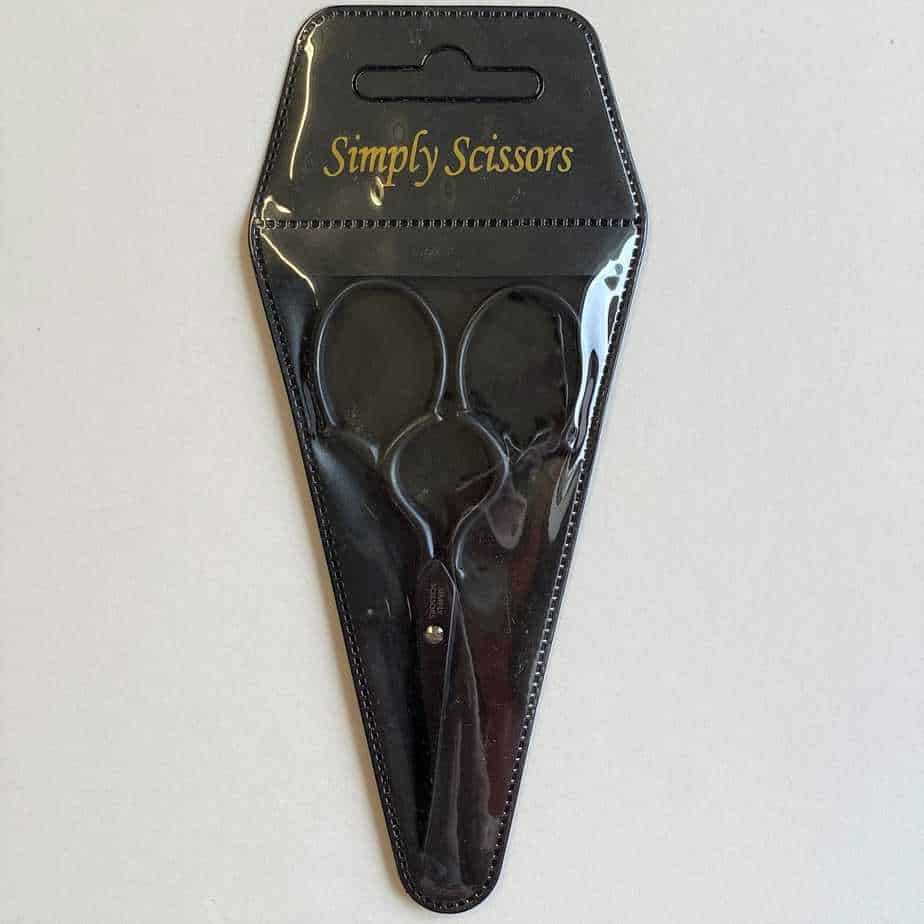 Black Milanese Embroidery Scissors