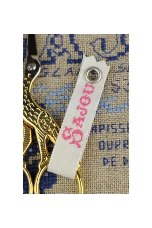 Sajou Stork Gilded Small Embroidery Scissors