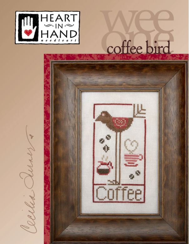 Heart in Hand - Wee One Series: Coffee Bird